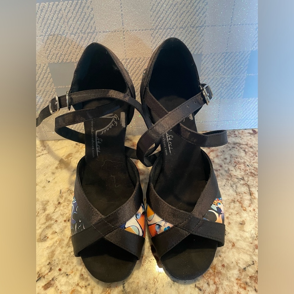 G Franco salsa/ballroom dance heels